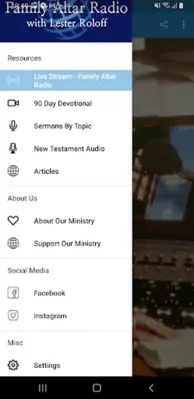 Family Altar Radio android App screenshot 0
