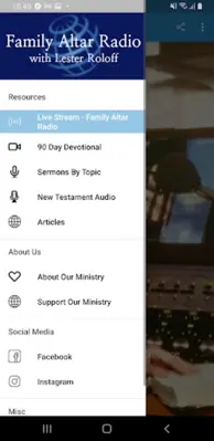 Family Altar Radio android App screenshot 1